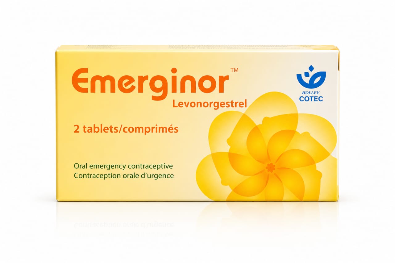 Emerginor Levonorgestrel 0.75mg Tablets – 2’s